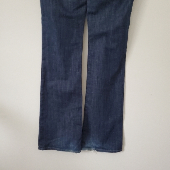 7 for all Mankind bootcut jeans embellished with Swarovski crystals Size 28 - Picture 5 of 10